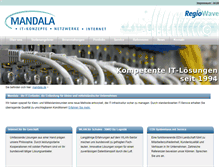 Tablet Screenshot of mandala.de
